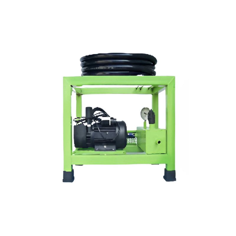 Portable monoblock cow milking machine 200 LPM with heavy-duty pump and stainless steel bucket