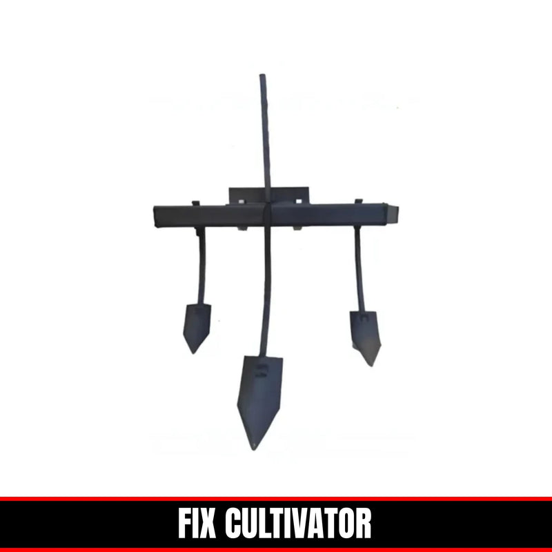 compact cultivator attachment for power weeder weed removal tool
