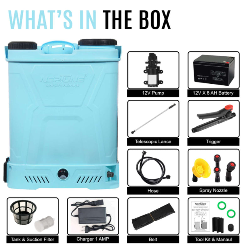 Lightweight Neptune BS-12 Garden Sprayer