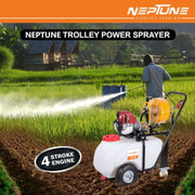 "High-Capacity Neptune PS-50 Trolley Sprayer for Disinfection"