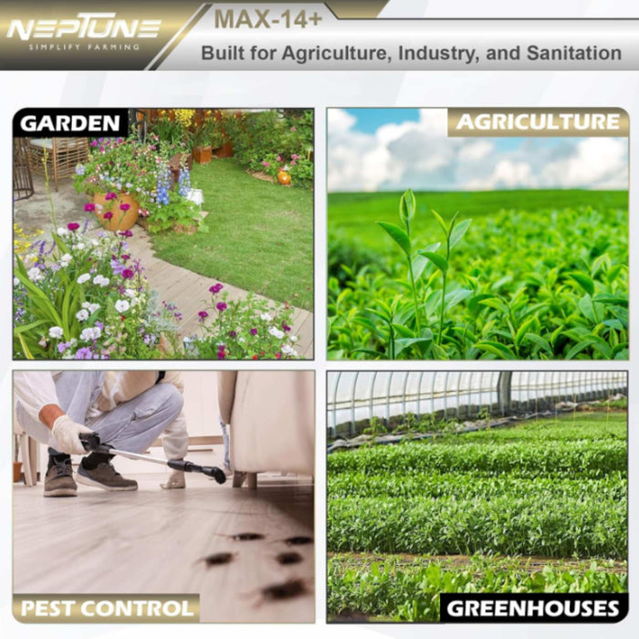 Full Product Image of Neptune Max Gold-14 Plus Double Motor Sprayer