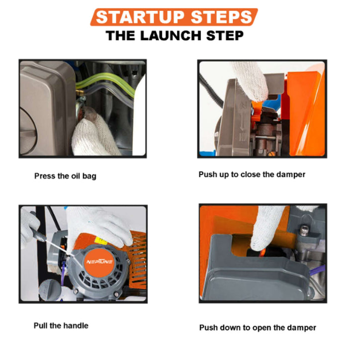 Wheel/Trolley Earth Auger 63cc