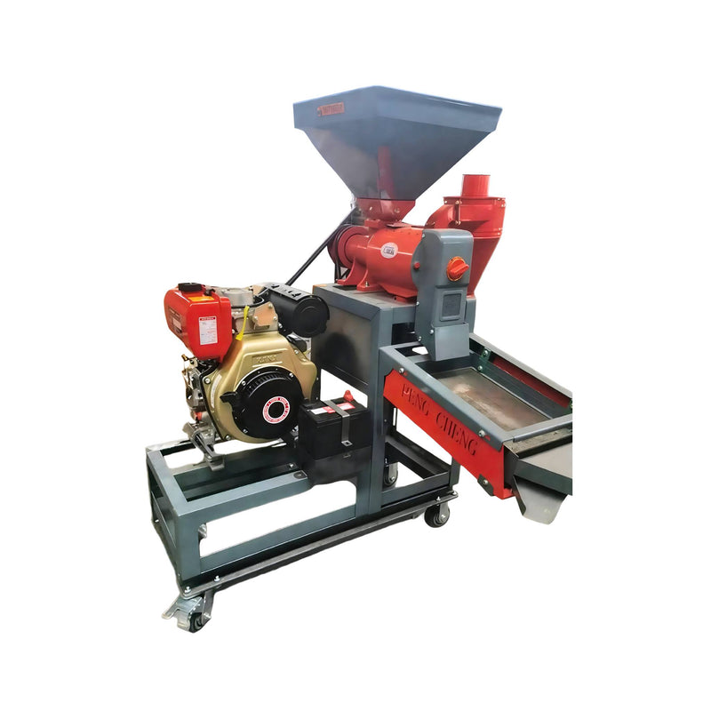 Commercial N70 rice mill grader machine 10 HP diesel with 800 kg per hour capacity