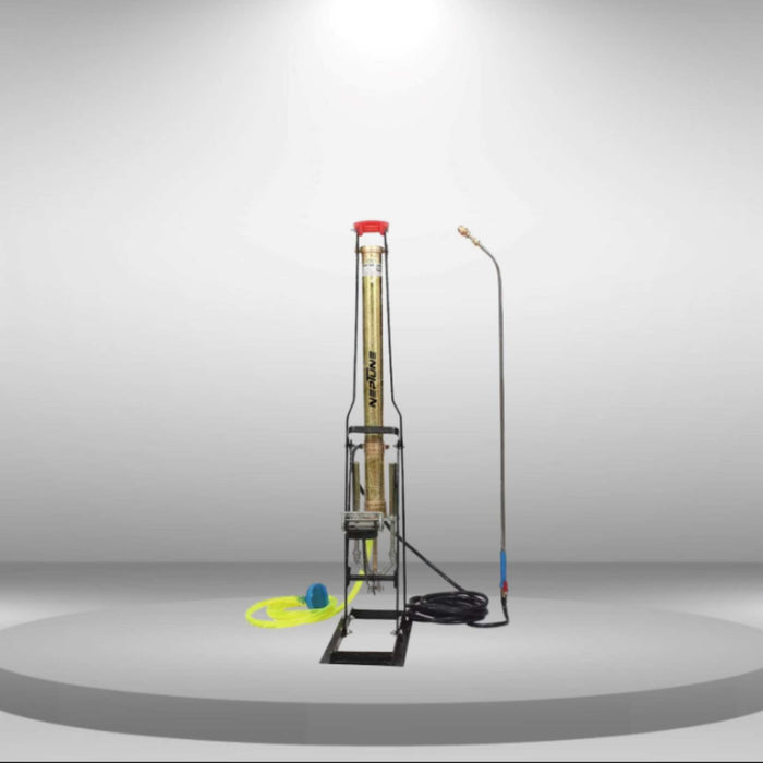 "Neptune Foot-Operated Agricultural Sprayer with Spray Lance and Strainer"