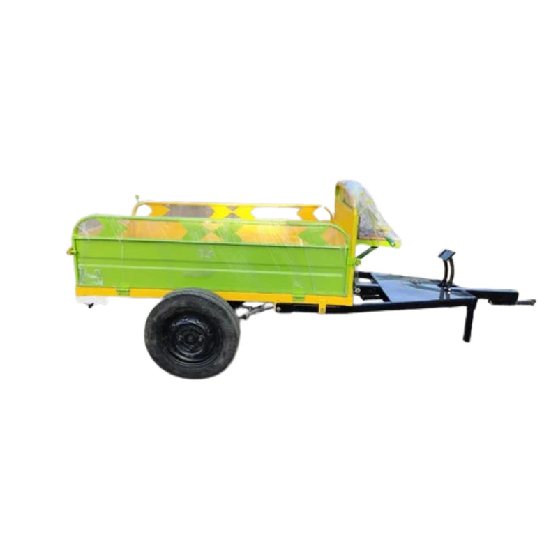power weeder trolley attachment for agriculture transport use