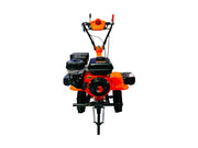 ADIYOGI Bhoomi 7HP power tiller featuring Husqvarna styling and dual fenders