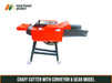 Chaff Cutter With Gear & Conveyor