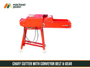 GT-SHAKTI CHAFF CUTTER WITH GEAR & CONVEYOR BELT