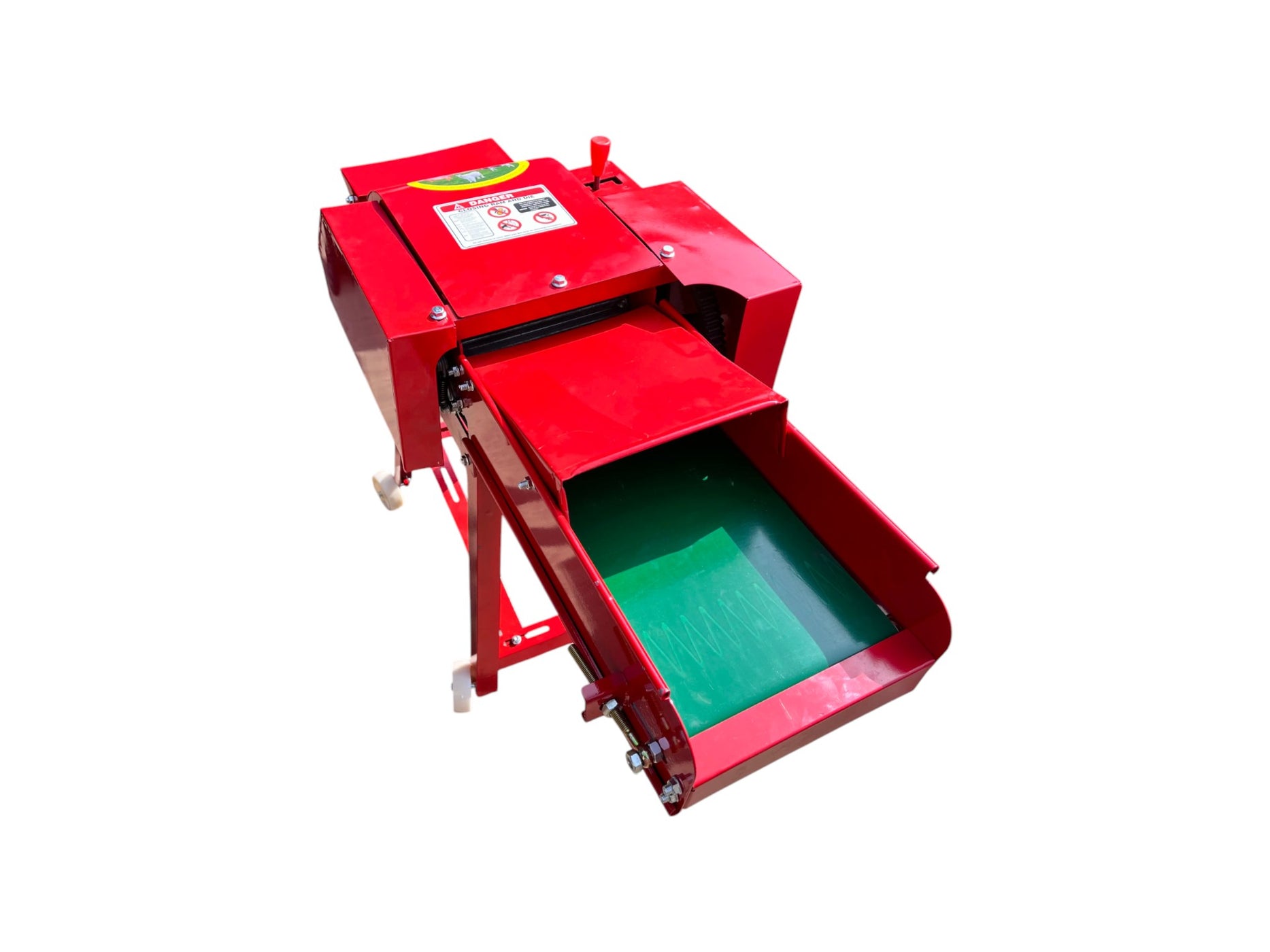 Chaff Cutter With Gear & Conveyor Belt Without Motor — Machine Point