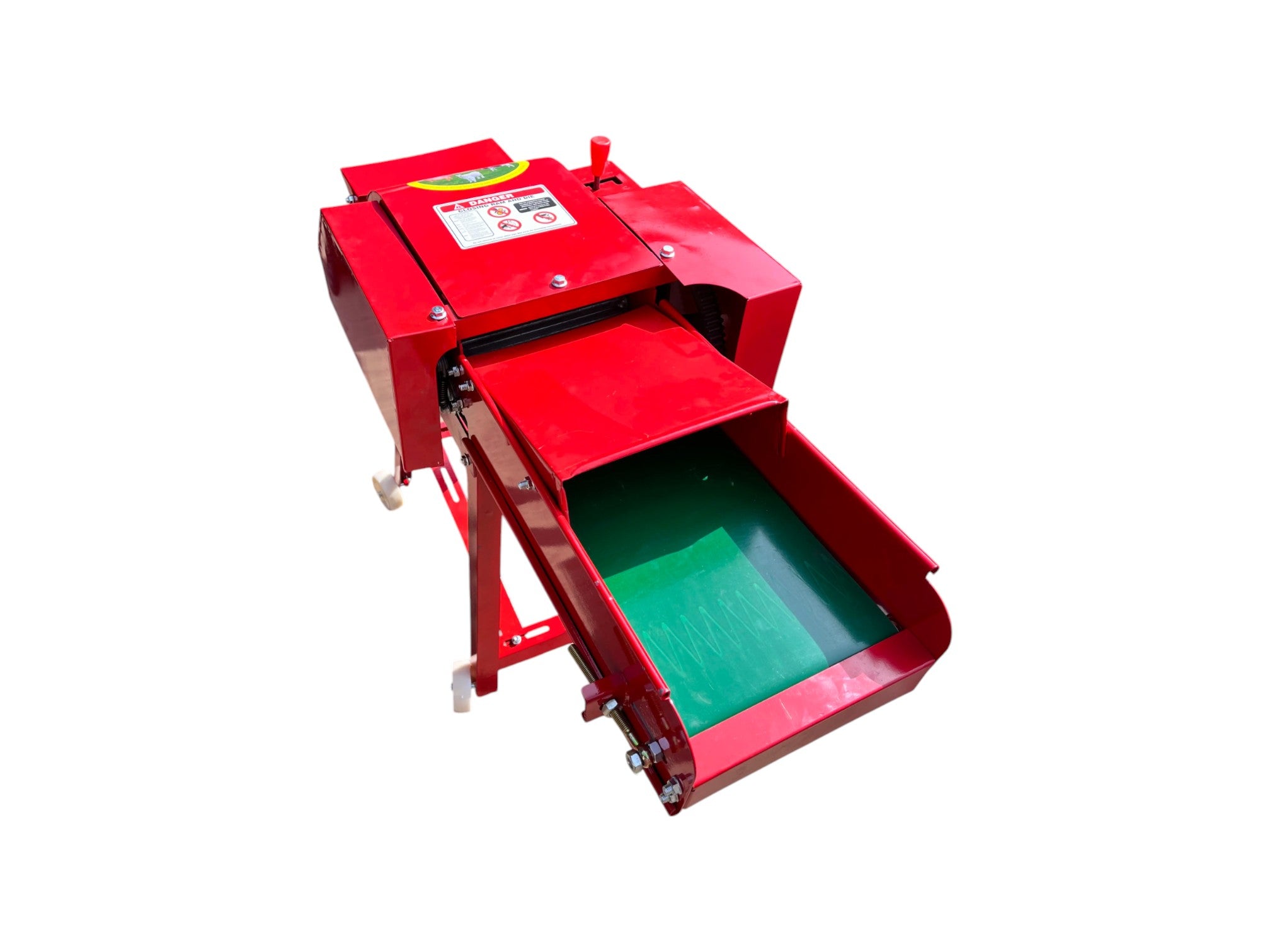 Chaff Cutter With Gear & Conveyor Belt Without Motor — Machine Point