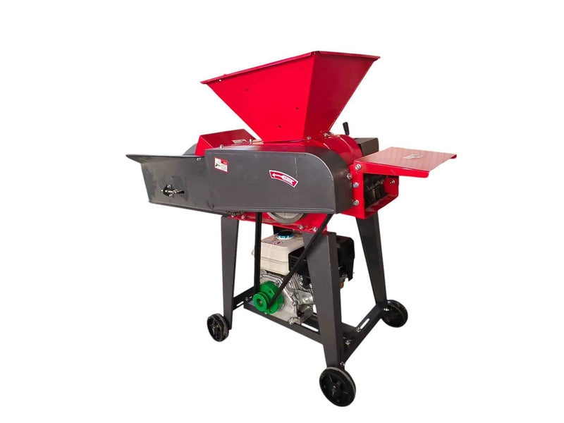 Chain-Type Chaff Cutter with SS Roller Conveyor Without Motor