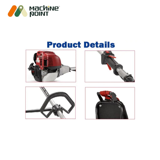 Honda GX-50 Backpack Brush Cutter with 2 HP 4-Stroke Petrol Engine

