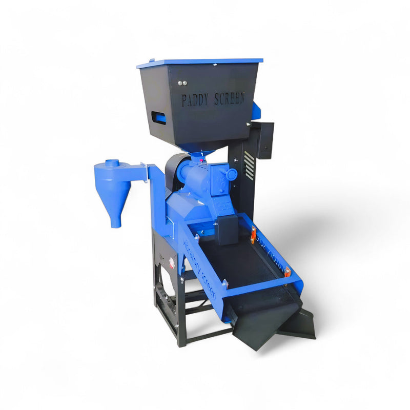 High-capacity rice milling machine with broken rice separator

