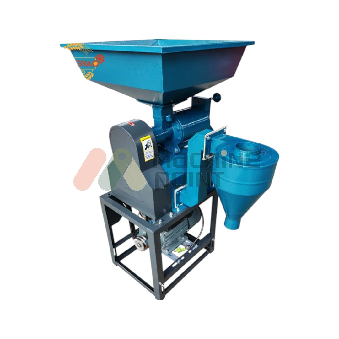 6N50 Mini Rice Mill Machine with 4.5 HP Motor — Machine Point