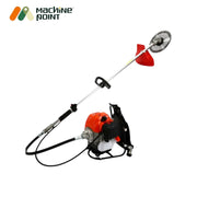 CG-530 back pack trimmer with trimmer head, 3-teeth, and 80-teeth blades

