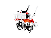 NB-RC9800 mini power weeder with 63CC 2-stroke engine, compact and ideal for light farm and garden cultivation.

