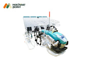 High-performance riding type rice transplanter – 6 rows planting with precision.

