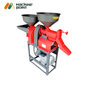 6N40 combined rice mill with dehusking and pulverizer functions


