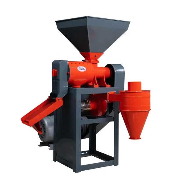 Big Rice Mill Machine N70 for milling brown basmati rice and cracking corn, featuring easy operation and versatility for animal feed production.