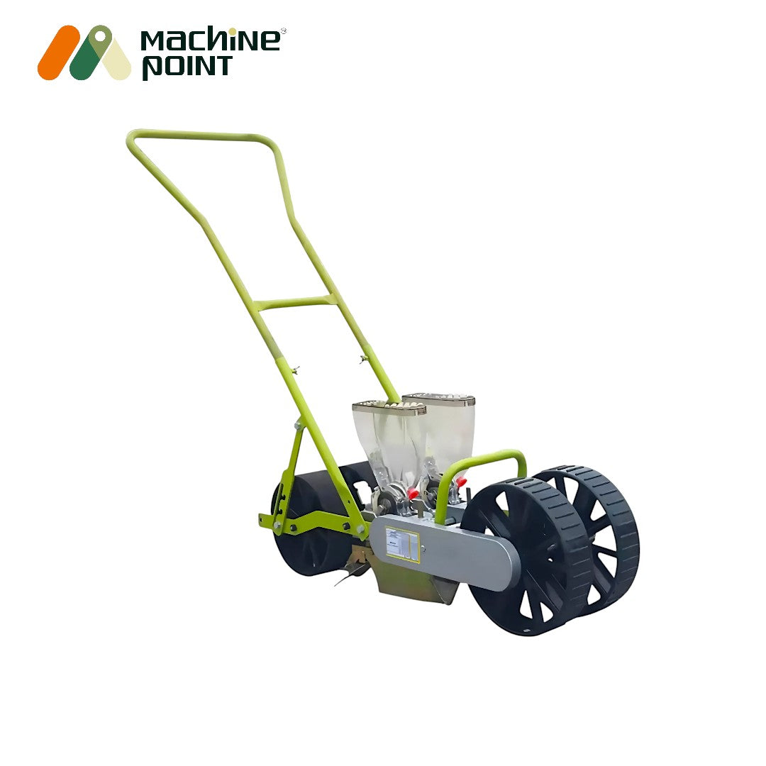 Manual Seeder Machine With Adjustable 2 Row Spacing - Machine Point