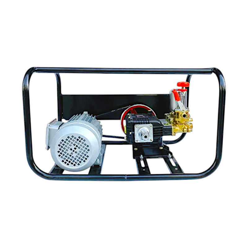 Machine Point electric sprayer with heavy base and stainless air chamber

