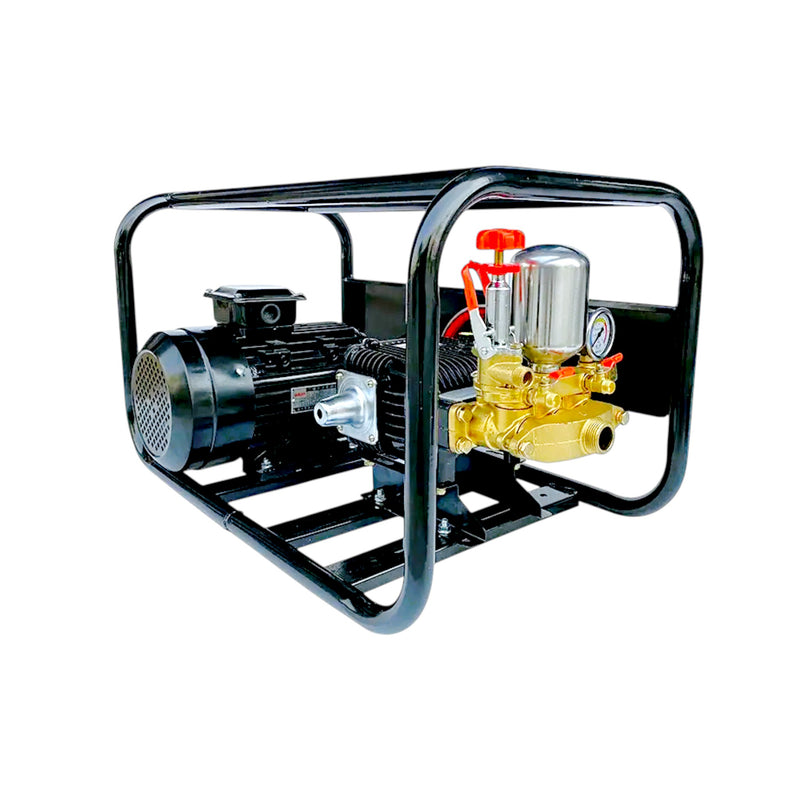 3HP electric sprayer with square frame and complete spraying kit


