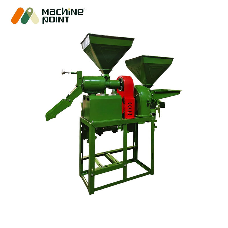 6N110 combined rice mill without motor for flexible paddy processing

