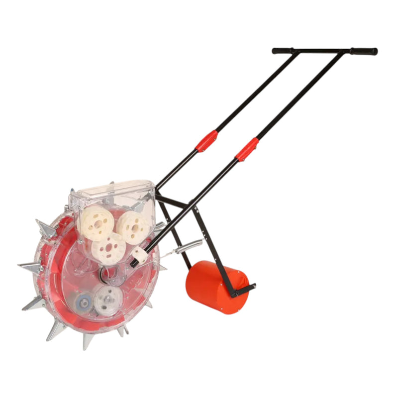 hand push seed planter Manual Hand Push Seeder Machine With SS Nozzle