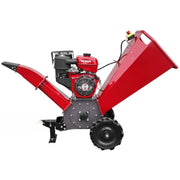 Heavy duty branch shredder machine for farm and landscaping use
