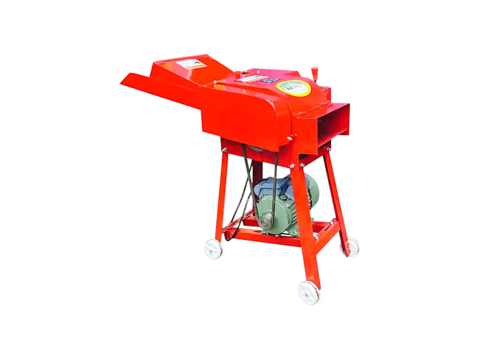 Heavyduty chaffcutter with conveyor belt