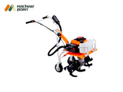 Lightweight mini weeder NB-RC9800 for terrace gardening and home farming, powered by 63CC petrol engine.


