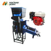 Machine Point rice mill with petrol engine for off-grid operations

