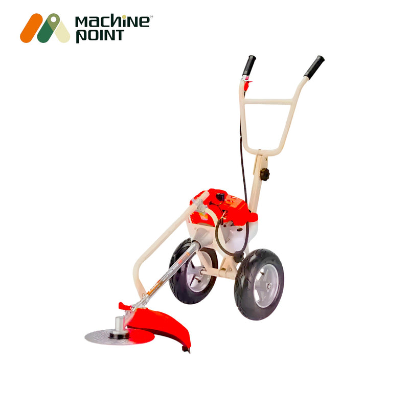 Wheel Type 52cc Brush Cutter for Farm and Lawn Use

