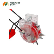 Long nozzle seed drill with coated body for extra shine and life

