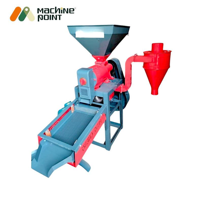 High-efficiency rice mill from Machine Point for domestic and commercial applications