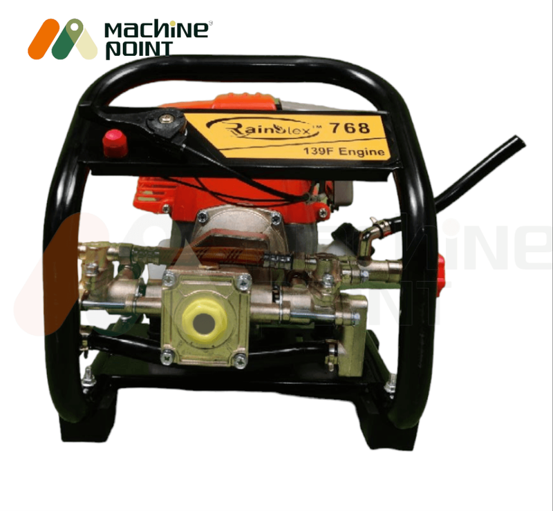 high-pressure washer with 139F petrol engine – ideal for car washing, agriculture, and industrial cleaning tasks