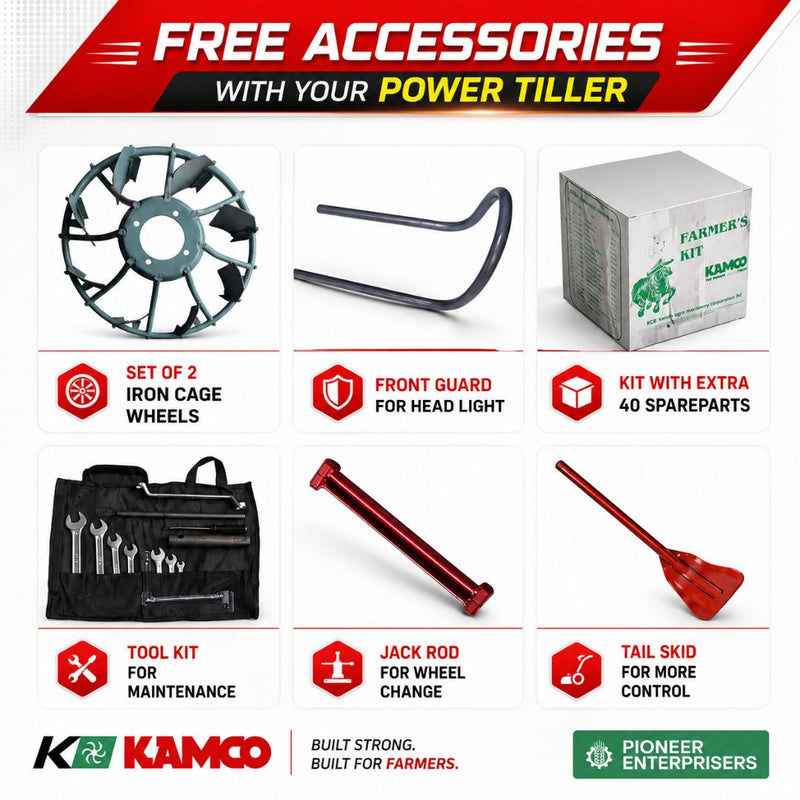 KAMCO KMB 200 agricultural tiller machine