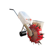 Manual hand-operated agricultural seeder and fertilizer machine for multi-crop farming