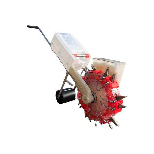 Manual hand-operated agricultural seeder and fertilizer machine for multi-crop farming