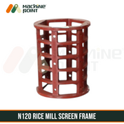 Durable jali frame for 6N120 model – designed for high-efficiency rice processing operations.

