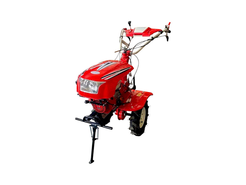 Machine Point SC-1000 S 208CC power tiller with gear shifting and wide 1000 mm tilling coverage.

