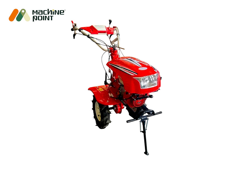 SC-1000 S weeder with 170F OHV engine, manual start, and 3.6L fuel tank, ideal for deep soil work.

