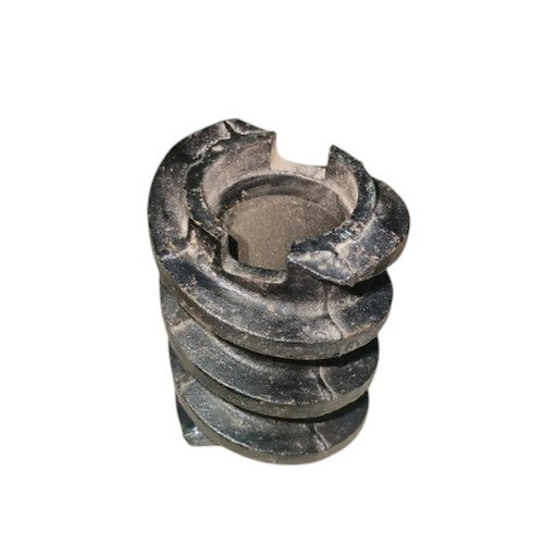 SB10 rice mill propeller screw (Waram) – heavy-duty component for efficient grain movement and milling.

