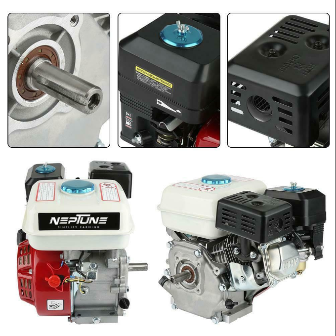 Neptune 6.5HP sugarcane juicer with 4-stroke engine