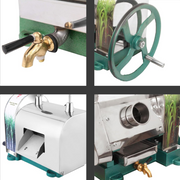 Stainless-steel sugarcane pressing rollers for smooth operation