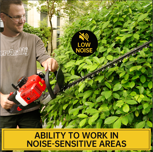 26CC 2-Stroke Hedge Trimmer – 24 Inch Cutting Blade