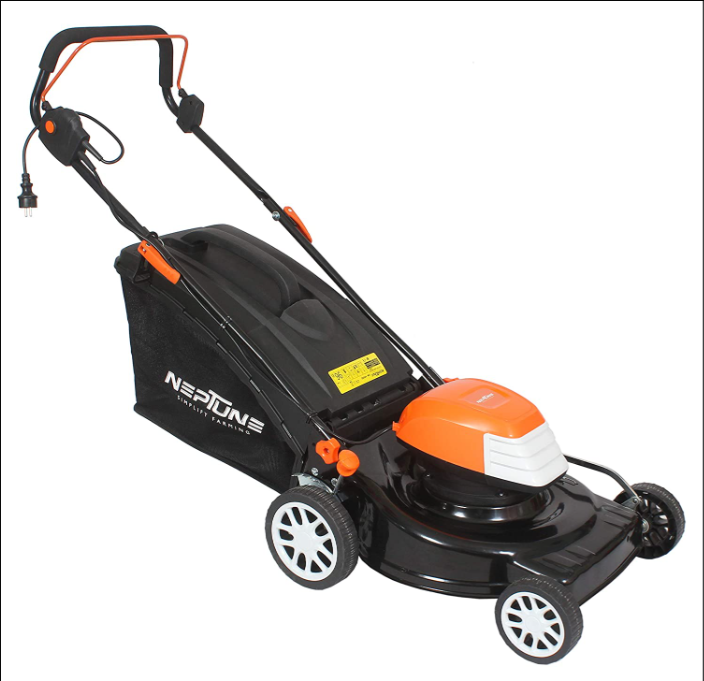 Neptune LM-1800E 1800W electric lawn mower with 18-inch blade