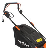 Adjustable height lawn mower with 7 cutting positions