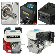 High-pressure 20–35 bar Neptune power sprayer with fuel tank