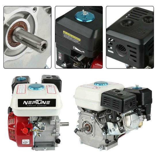 High-pressure 20–35 bar Neptune power sprayer with fuel tank